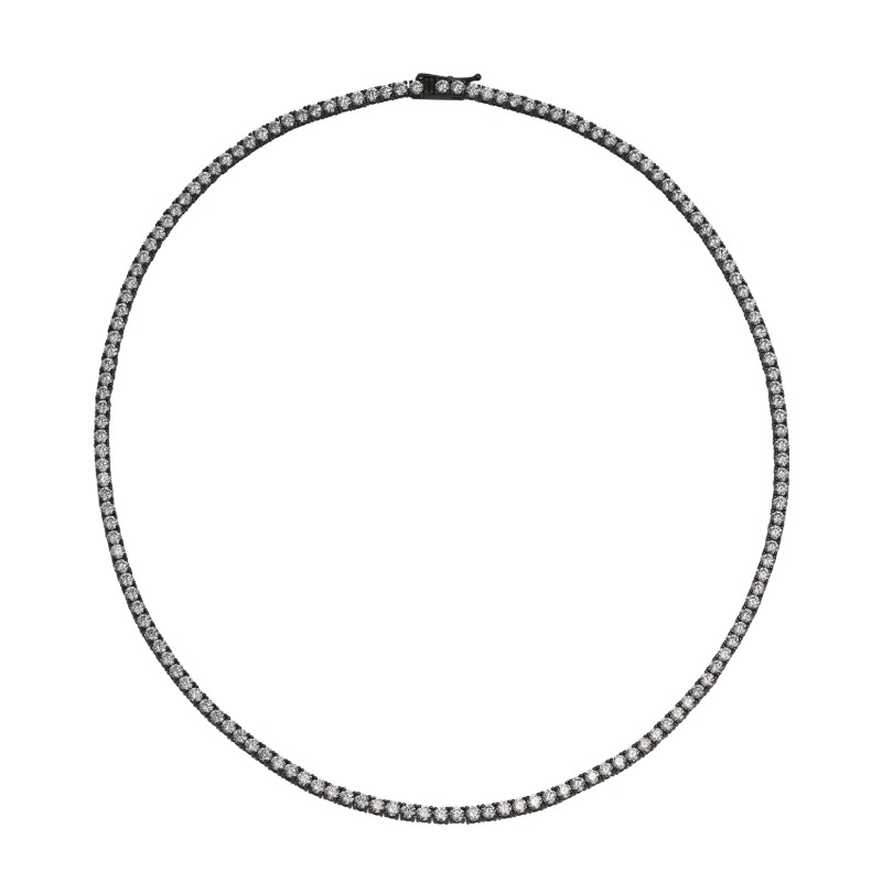 Le Voilier Black Prong Necklace VO005