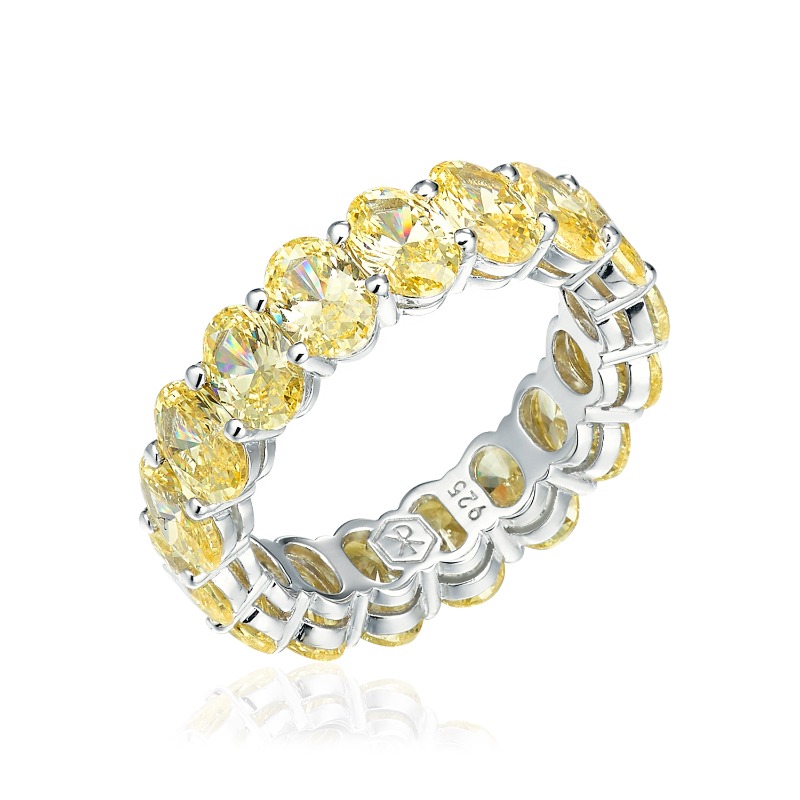 [REFURB]Le Rayon Oval Queen Guard Ring_Yellow RA029