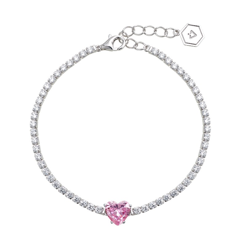 [GIFT 추천] Le Voilier Bisou Heart Bracelet_Pink VO013